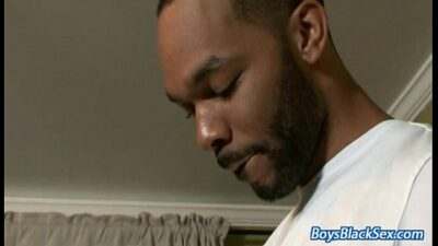 Blacks On Boys – White Boy Fucked By Muscular Black Gay Dude 12