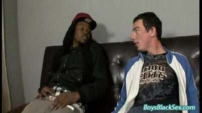 BlacksOnBoys – Nasty Gay Bareback Interracial Porn Movie 04 all gay porn video