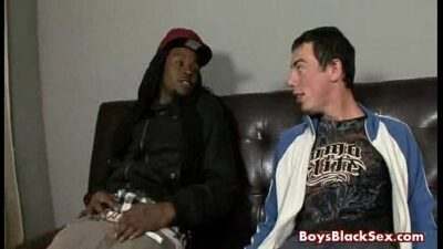 Gay Interracial Bareback Hardcore Sex 04