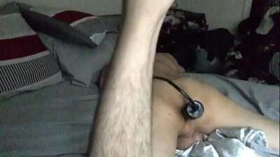 Girlfriend left I pumped my ass all gay porn video