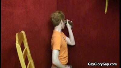 Gloryhole and Handjob Porn Gay Videos 17