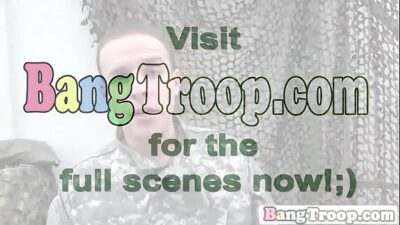 Military guys went anal instead of all gay porn video