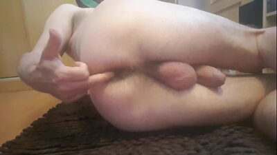 Playing with my ass hole all gay porn video