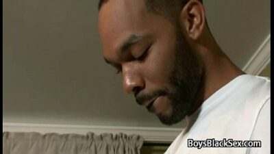 White Skinny Boy Get His Ass Gucked By Gay Black Hunk 12