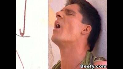 Beefy Military Gay Outdoor Fuck all gay porn video