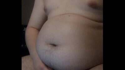 chubby bear playing with his cock all gay porn video