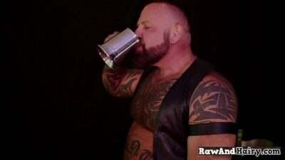 Gay bear buttfucking otter hard and deep all gay porn video
