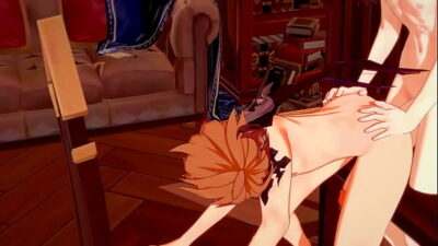 Genshin Impact Yaoi – Zhongli x Tartaglia Blowjob and fucked – Sissy crossdress Japanese Asian Manga Anime Game Porn Gay all gay porn video