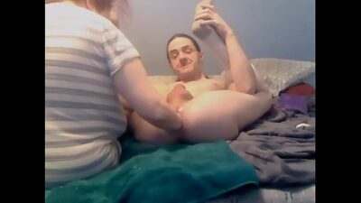 Getting my ass fisted deep and hard and gaped wide open all gay porn video