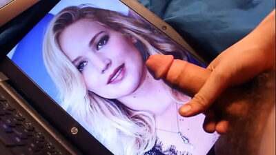 Jennifer Lawrence Cum Tribute! all gay porn video