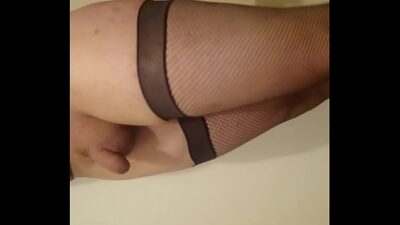 Sissy play with toy ( little cock stay flacid) all gay porn video