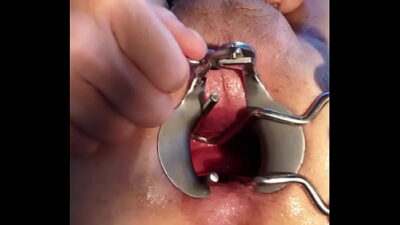 Stretching open my hole all gay porn video