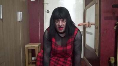 bisexual crossdresser just saying and showing you how much he wants to ride a real dick and for you to cream right down the back of his throat all gay porn video