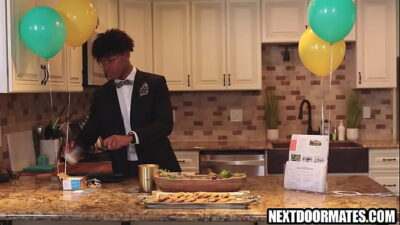Black real estate agent taking care of gay customers all gay porn video