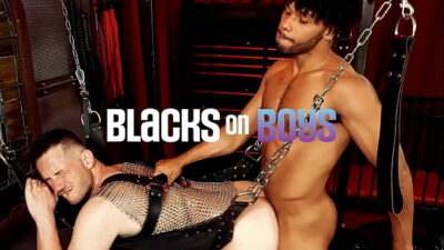 BlacksOnBoys –  HOT , GAY GAMER THREESOME With Nerd Asian Jock Getting Spitrosated all gay porn video