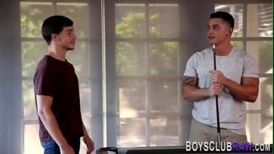 Gay hunks 3way fuck bareback all gay porn video