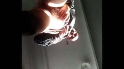 Grampa cheeky! rubbing skinny small cock short clip all gay porn video