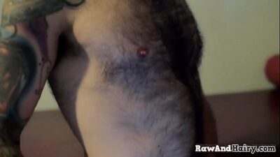 Hairy bears cocksucking and assfucking all gay porn video