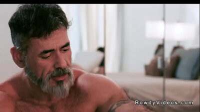 Hairy stepdad anal fucking twink stepson all gay porn video