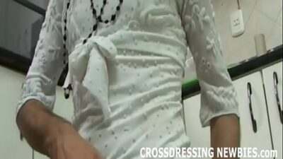 I want to suck his black cock while crossdressing all gay porn video