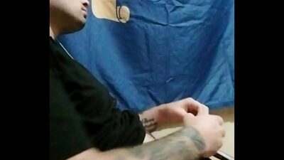 Jacking off in navy barracks all gay porn video