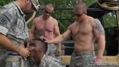 Naked male military and older soldier fucks gay recruit first time all gay porn video