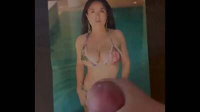Salma Hayek Cum Tribute all gay porn video