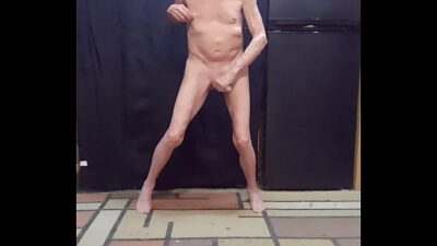 Submissive Little Busy Bottom, Dancing Bare Ass Naked all gay porn video