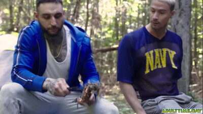 Two buds Skyy Knox and Tony DAngelo getting curious about what ELSE they could do together to relieve their frustrations all gay porn video