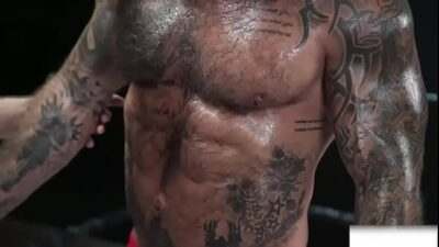 Wrestling Fuck all gay porn video