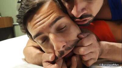 Bondage Hotel: Mike Bebecito and Samuel Decker bound and gagged fucking | PREVIEW all gay porn video