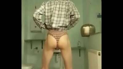 Skinny Slut Paul Woodford Strips and Wanks at Work all gay porn video
