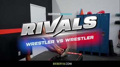Wrestlers Blain O’Connor & Jordan Starr go cock to ass. all gay porn video