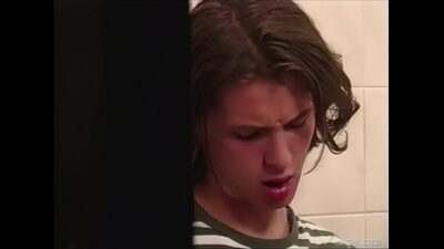 Gregor Hanslik & Mikulas Gost have oral sex in bathroom all gay porn video