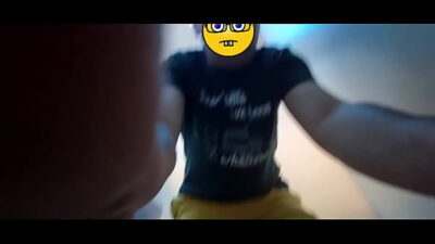 Undressing and playing with boner in a public toilet all gay porn video