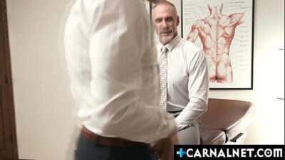 DIlfs Dallas Steele and Legrand Wolf take turns pounding Serg SHepards lubed asshole all gay porn video