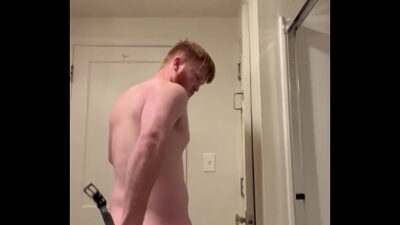 Gay Man Spanks Himself Hard all gay porn video