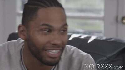 I topped black dude Tony Genius until he cums on his hot abs all gay porn video