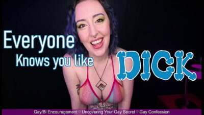 EVERYONE KNOWS YOU LIKE DICK – Preview – Bi Encouragement, Gay Confession, Out Of The Closet, Gay Denial by Miss Faith Rae – HD 1080p MP4 all gay porn video