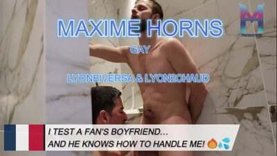 FIRST PORN – VERSATILE BAREBACK SEX WITH A FRIEND’S BOYFRIEND – MAXIME HORNS all gay porn video