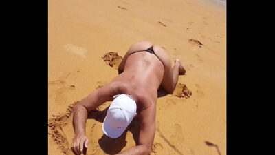 Ladysilva crossdress bunda gostosa de calcinha na praia all gay porn video