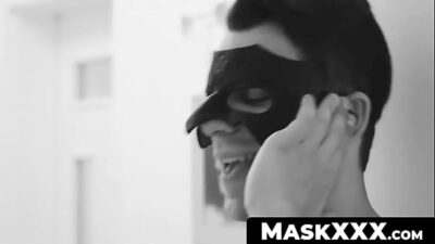 MaskXXX.com – Big dick striper Nick Vargas’s jacking off the proper way solo all gay porn video