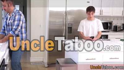 Stepdads funny game turns out to be a serious and horny request all gay porn video