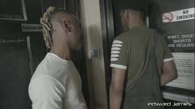 EdwardJames: Marcus Cooper pounds Hakunabads black ass mercilessly all gay porn video