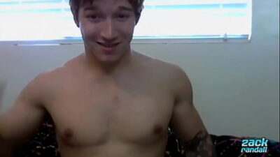 ZackRandall: Naughty Jock Jizzy McBone Performs Anal Play On Cam all gay porn video