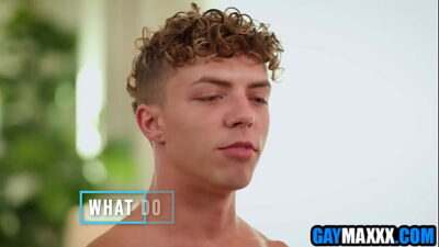 Gay threesome sex after audition all gay porn video