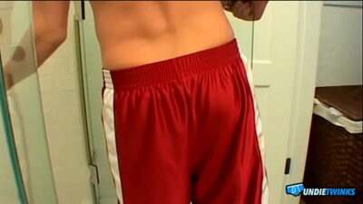 UndieTwinks: Beau Marcus Heat Up The Bathroom With His White Undies all gay porn video