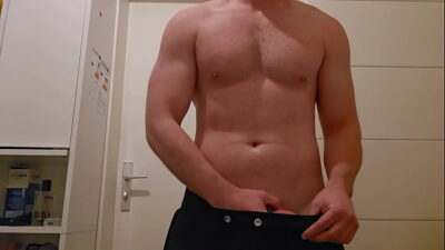 Intense Close-Up! Guy with Stunning Body Shows Hard Cock and Starts Jerking | PhantomGentX Gay Solo all gay porn video