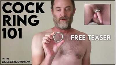 Cock Ring 101 with HoundstoothHank all gay porn video