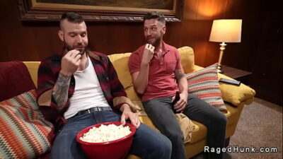 Gay neighbors anal fuck on game night all gay porn video
